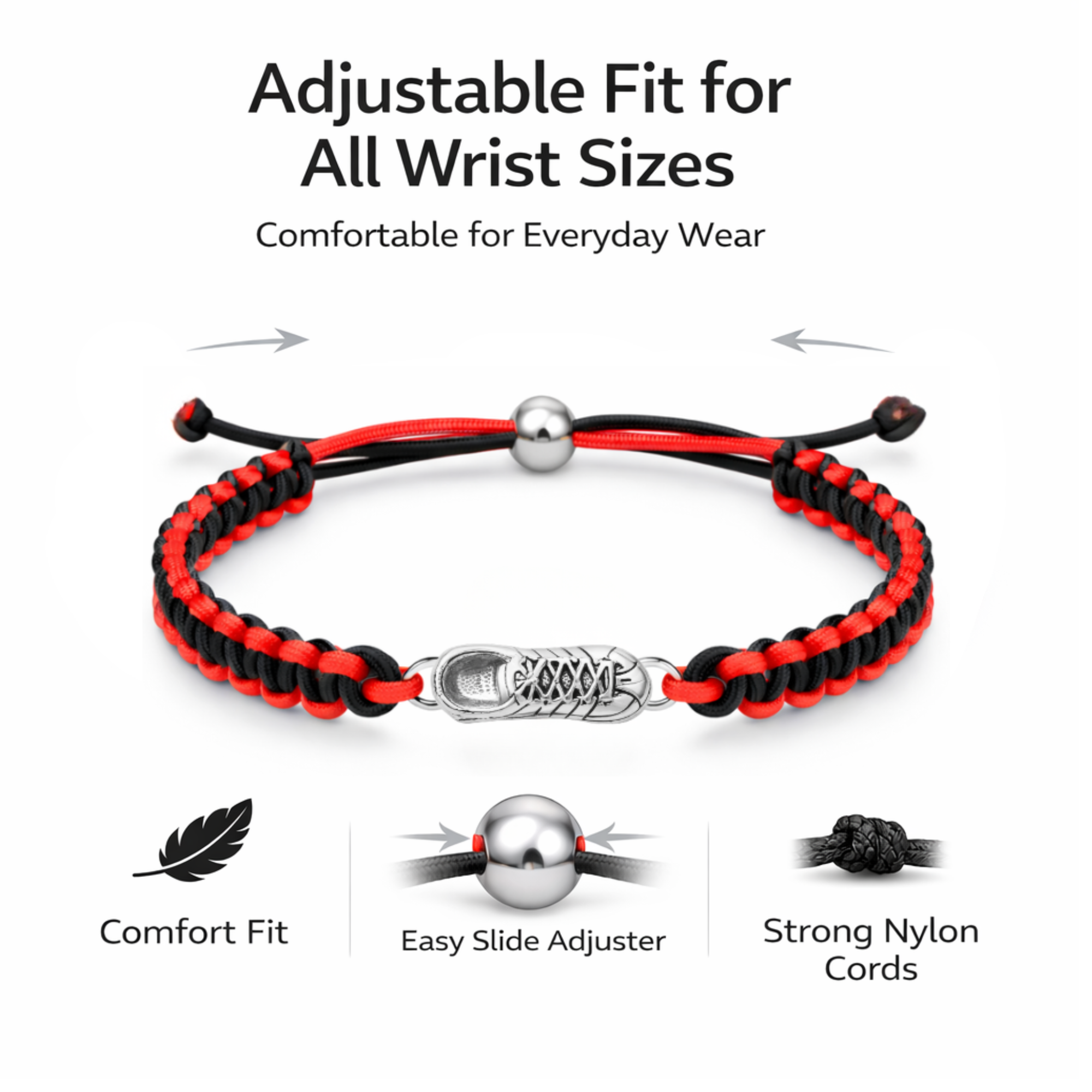 Multi Colored Runner Rope Bracelet