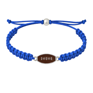 Football Enamel Rope Bracelet - Pick Color