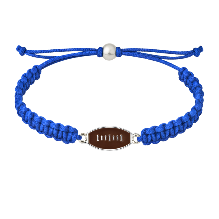 Football Enamel Rope Bracelet - Pick Color