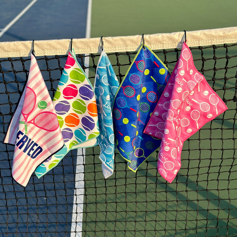Over Served Tennis Towel