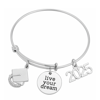 2025 Graduation Bracelet - Live Your Dreams