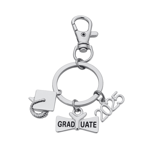 2025 Graduation Zipper Pull Keychain