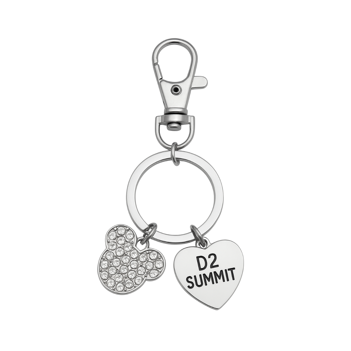 2025 Summit Zipper Pull Keychain for Cheerleaders and Dancers