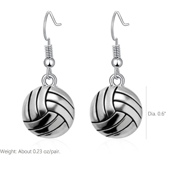 Volleyball Earrings