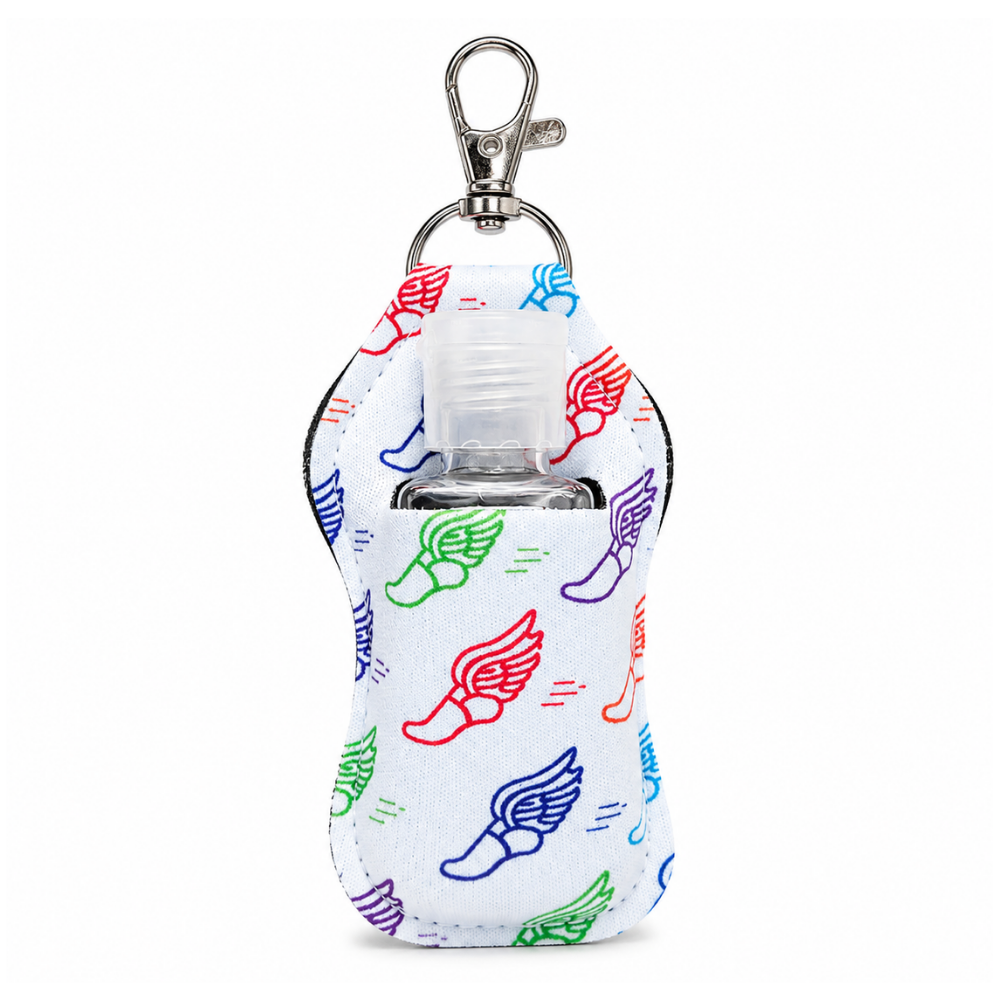 Runner Hand Sanitizer Clip On Keychain