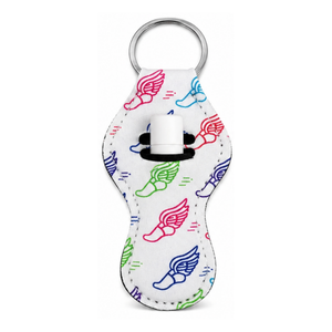 Running Shoe Chapstick Holder Keychain