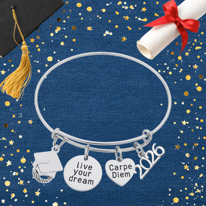 Graduation Bracelet - 2026 Live Your Dreams