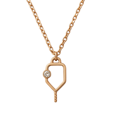 Pickleball Charm Necklace - Pick Color