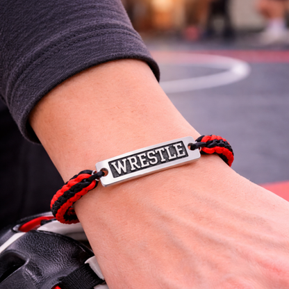 Wrestling Multi Colored Connector Rope Bracelet