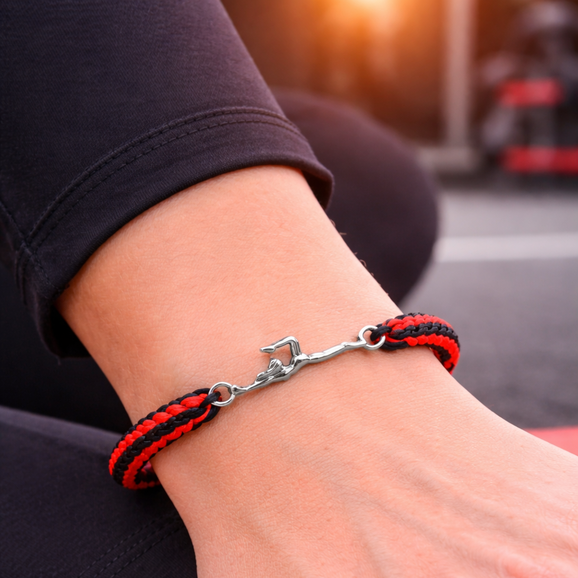Gymnastics Multi Colored Rope Bracelet - Pick Colors
