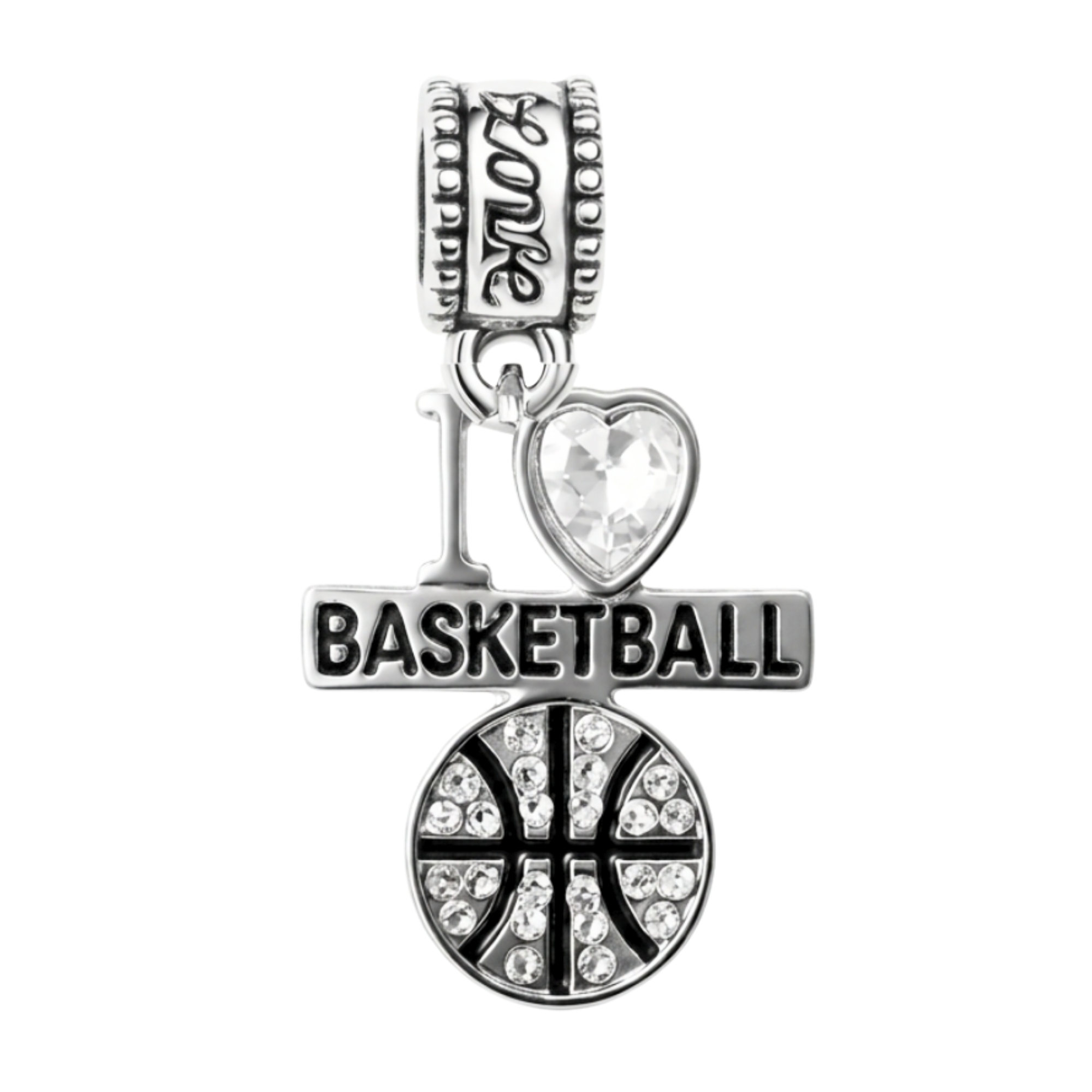 Basketball Charm Bead - Pick Style