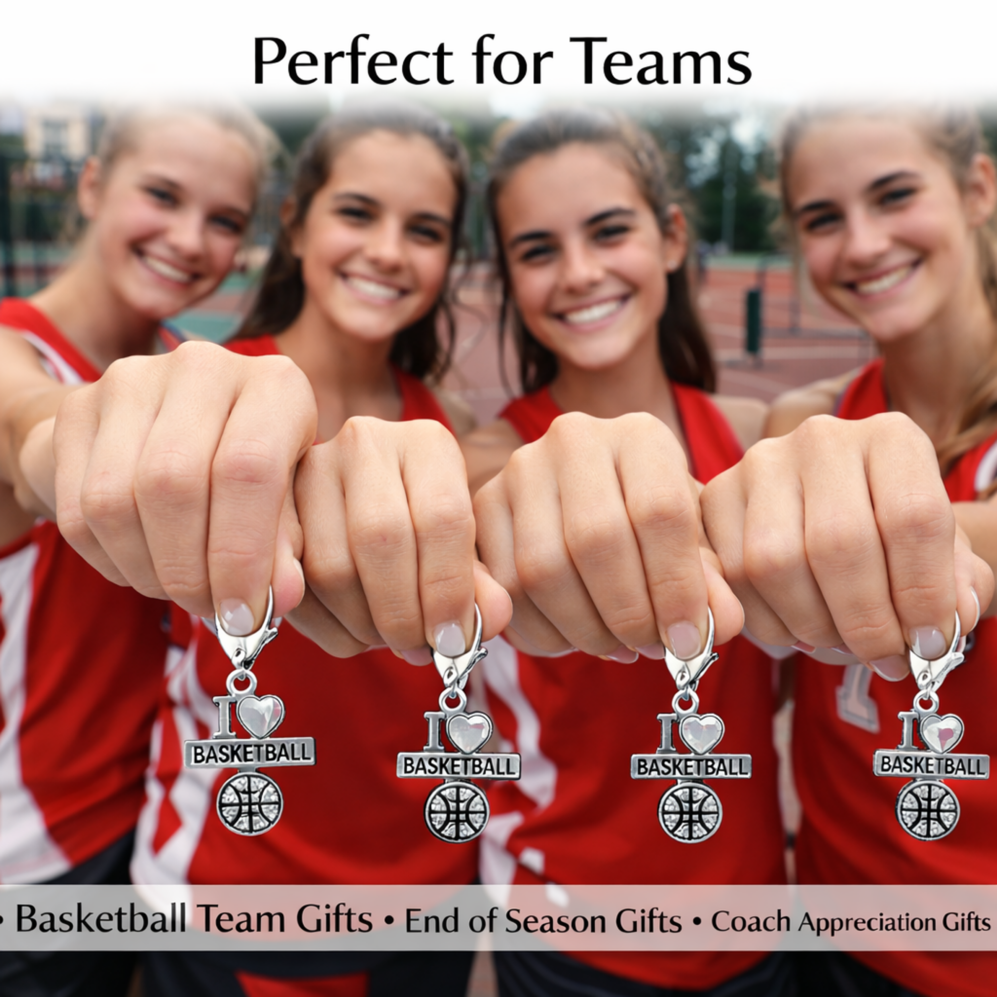 Basketball Clip On Zipper Pull