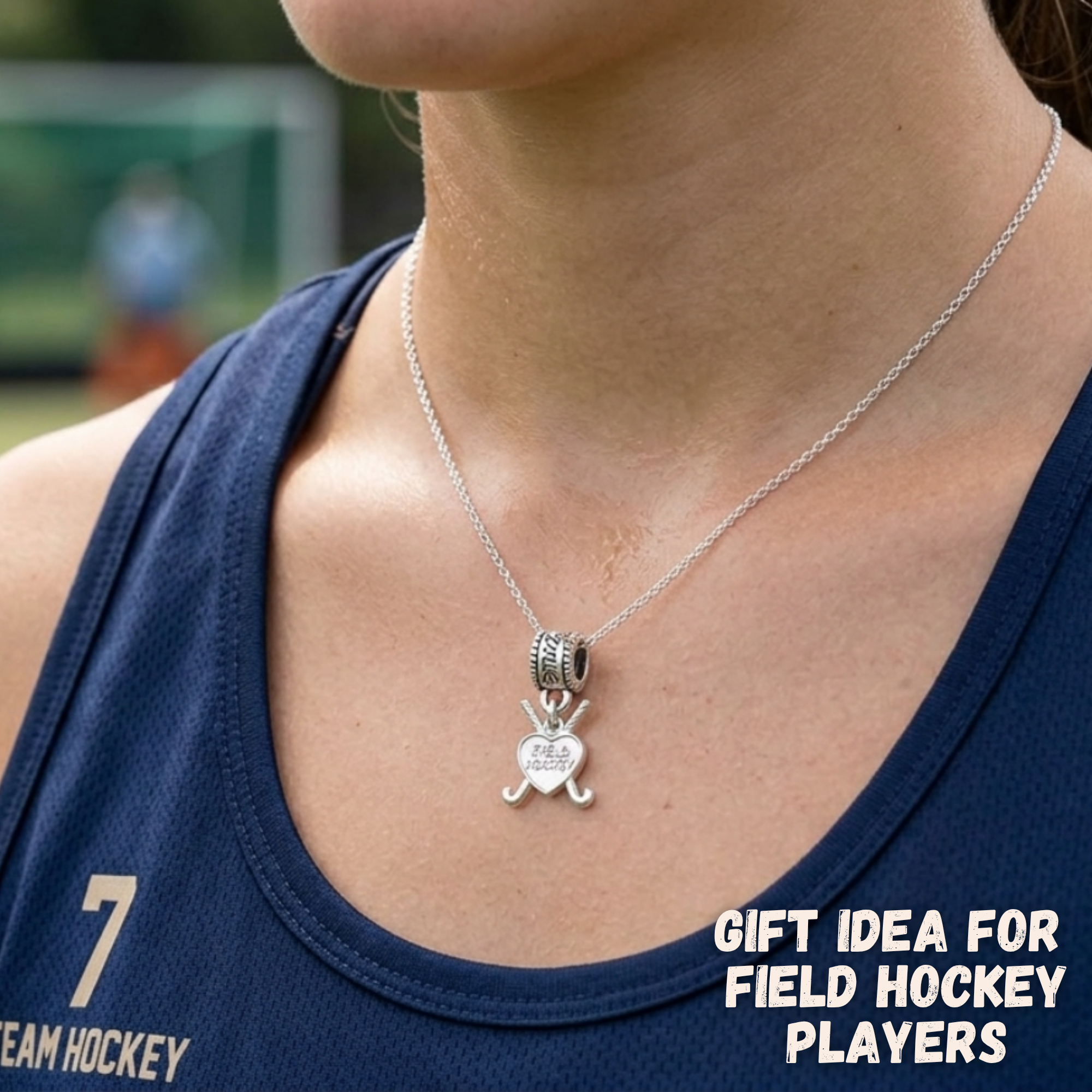 Field Hockey Charm Bead - Pick Style