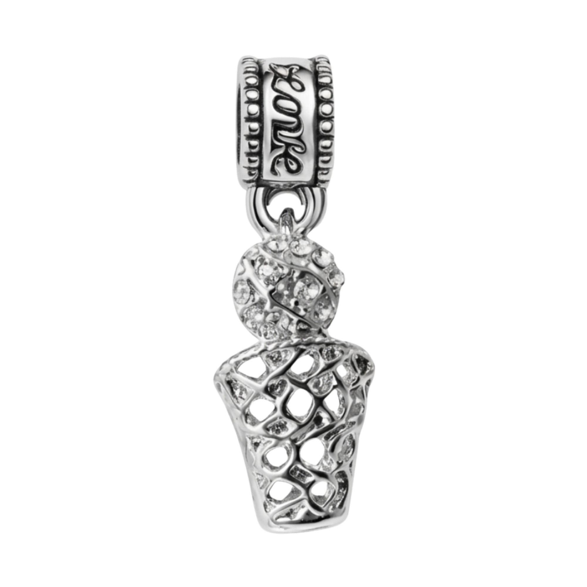 Basketball Charm Bead - Pick Style