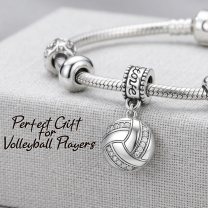 Volleyball Charm Bead - Pick Style