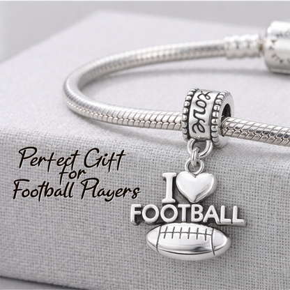 Football Charm Bead - Pick Style
