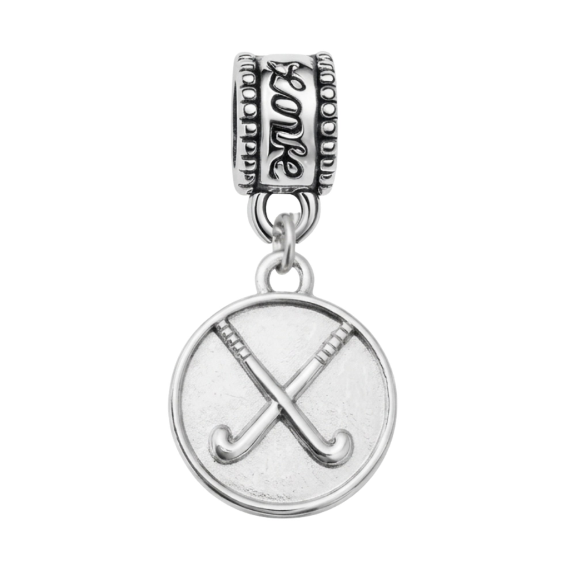 Field Hockey Charm Bead - Pick Color