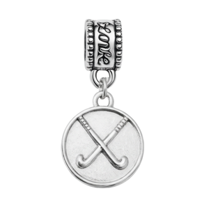 Field Hockey Charm Bead - Pick Color