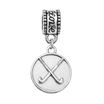 Field Hockey Charm Bead - Pick Color