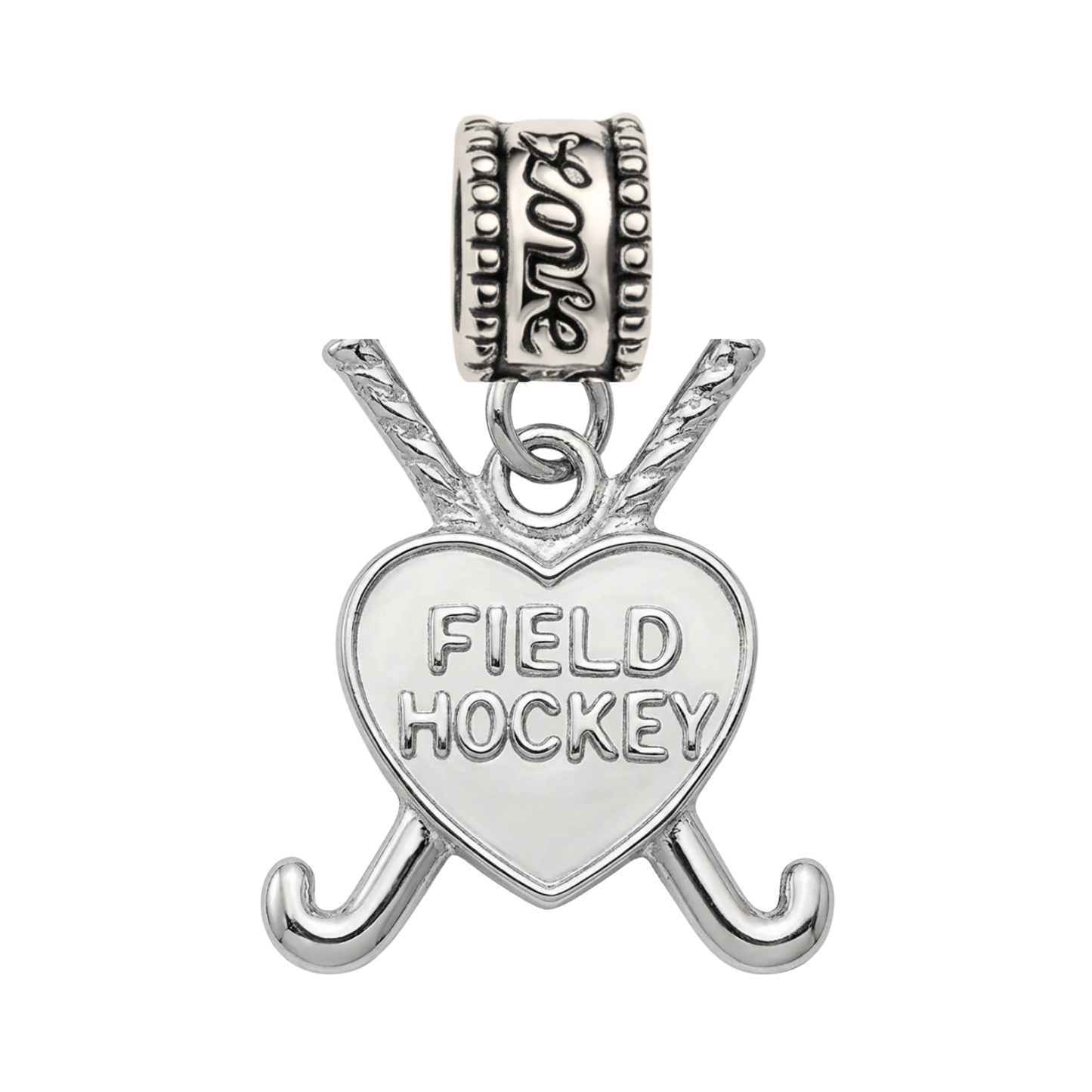 Field Hockey Charm Bead - Pick Color