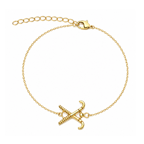 Field Hockey Chain Bracelet