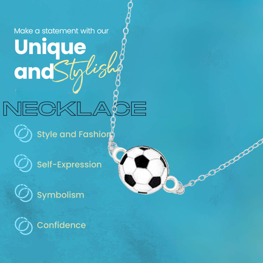 Soccer Connector Pendant Necklace