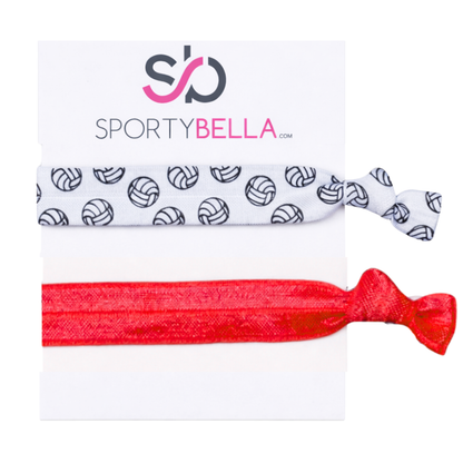 Volleyball Hair Ties -Pick Colors
