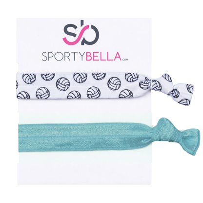 Volleyball Hair Ties -Pick Colors
