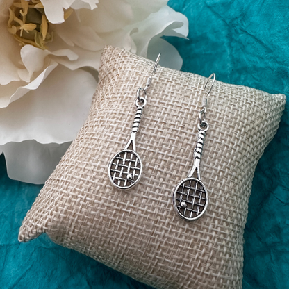 Tennis Racquet Earrings