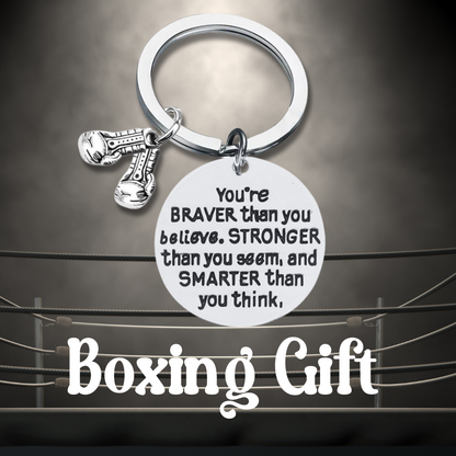 Boxing Keychain-Braver