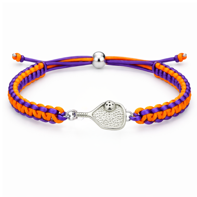 Pickleball Multi Colored Rope Bracelet - Pick Colors