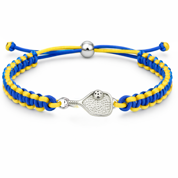Pickleball Multi Colored Rope Bracelet - Pick Colors
