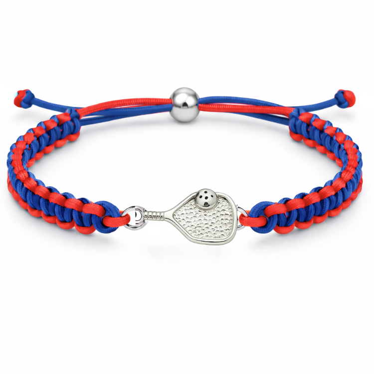 Pickleball Multi Colored Rope Bracelet - Pick Colors