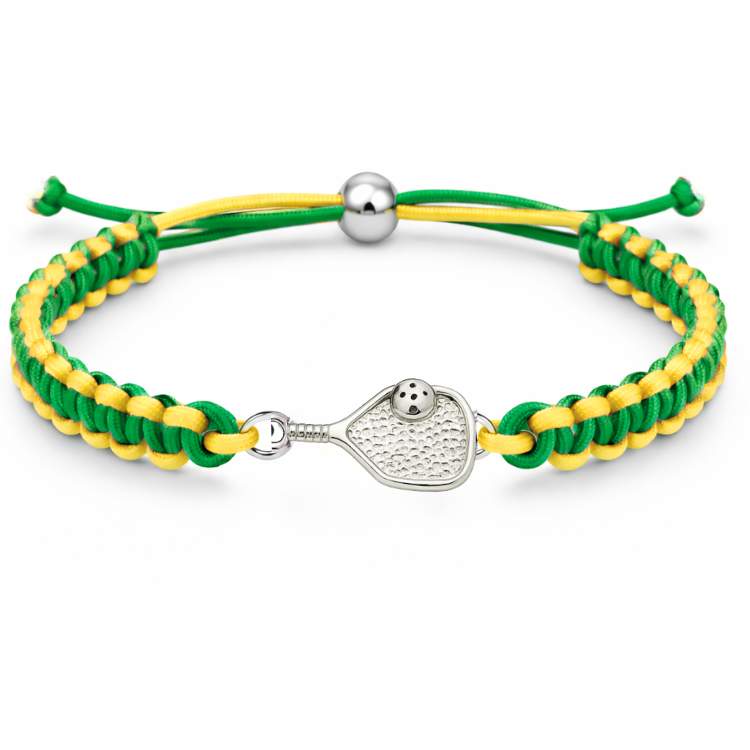 Pickleball Multi Colored Rope Bracelet - Pick Colors