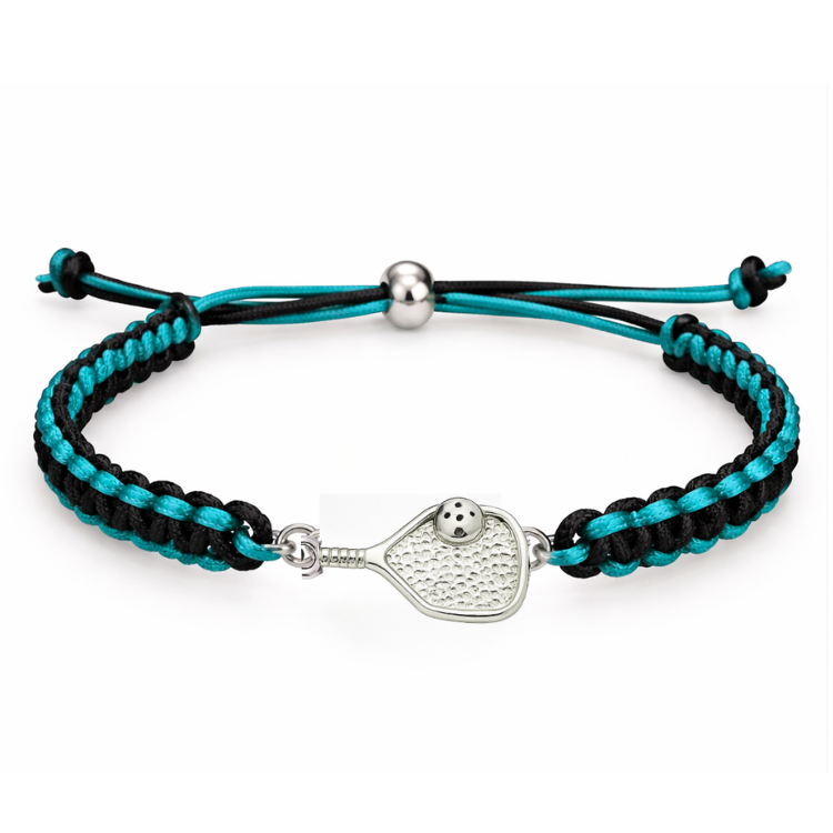Pickleball Multi Colored Rope Bracelet - Pick Colors