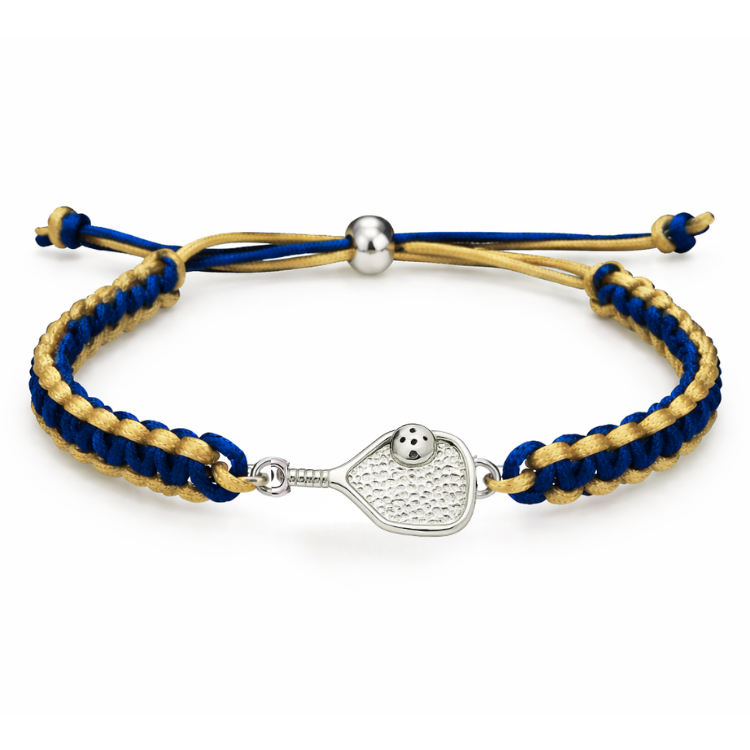 Pickleball Multi Colored Rope Bracelet - Pick Colors
