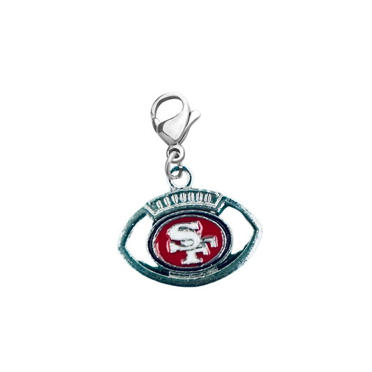 San Francisco 49ers Clip On Zipper Pull