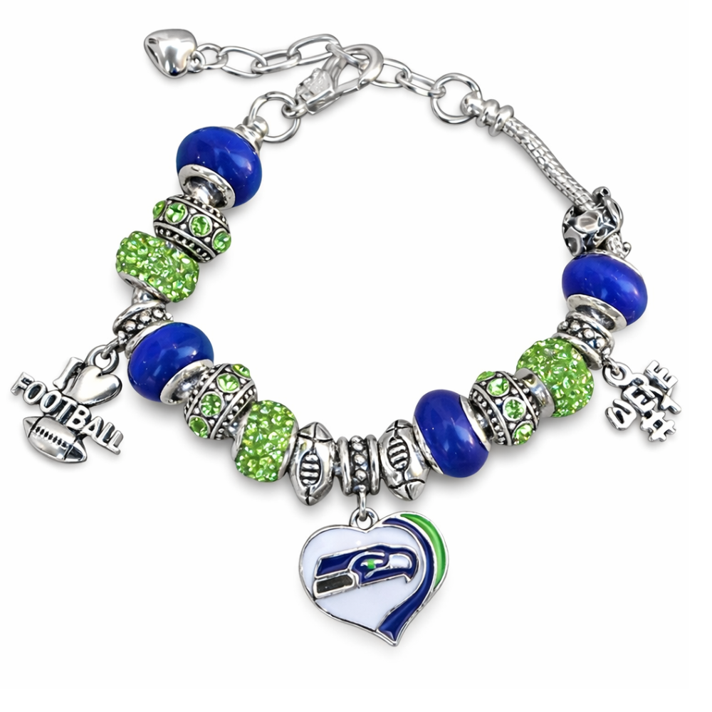 Seahawks Charm Bracelet