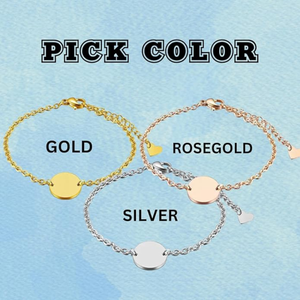 Personalized Archery Name Engraving Bracelet