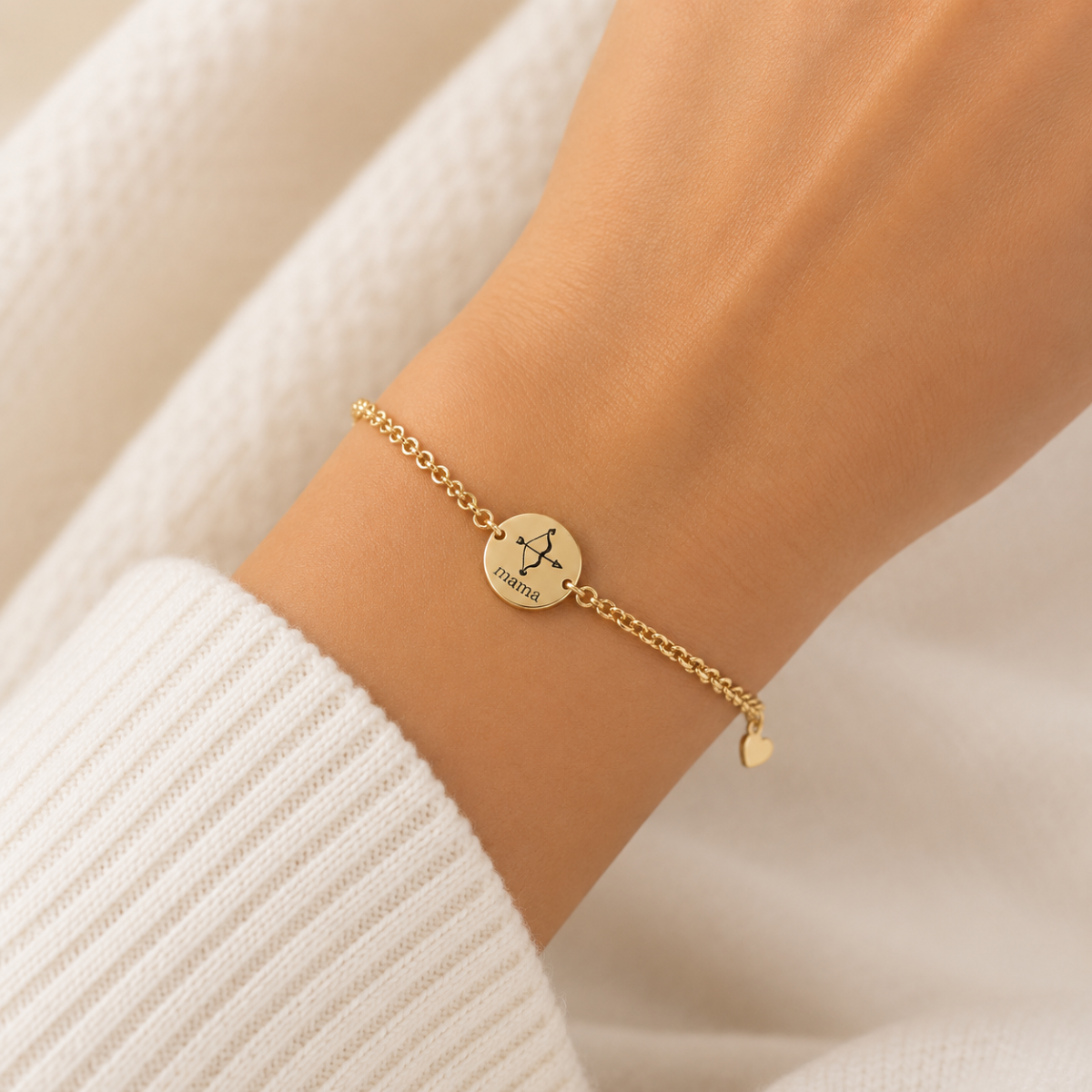 Personalized Archery Name Engraving Bracelet
