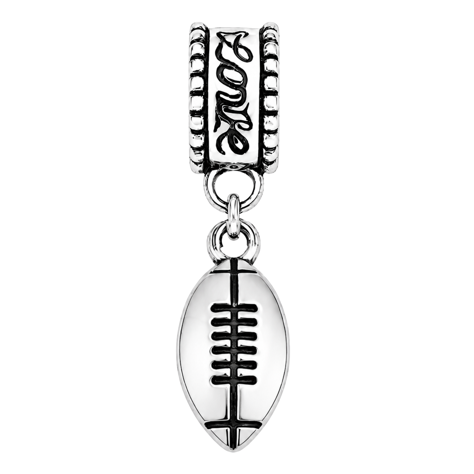 Football Charm Bead - Pick Style