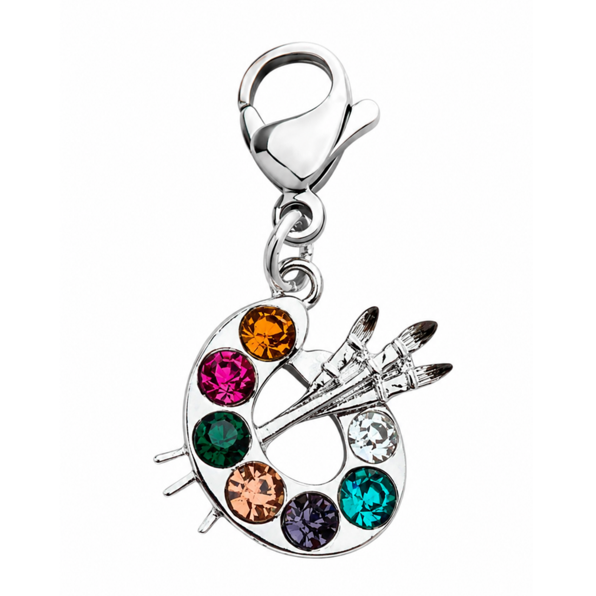 Artist Paint Clip On Zipper Pull