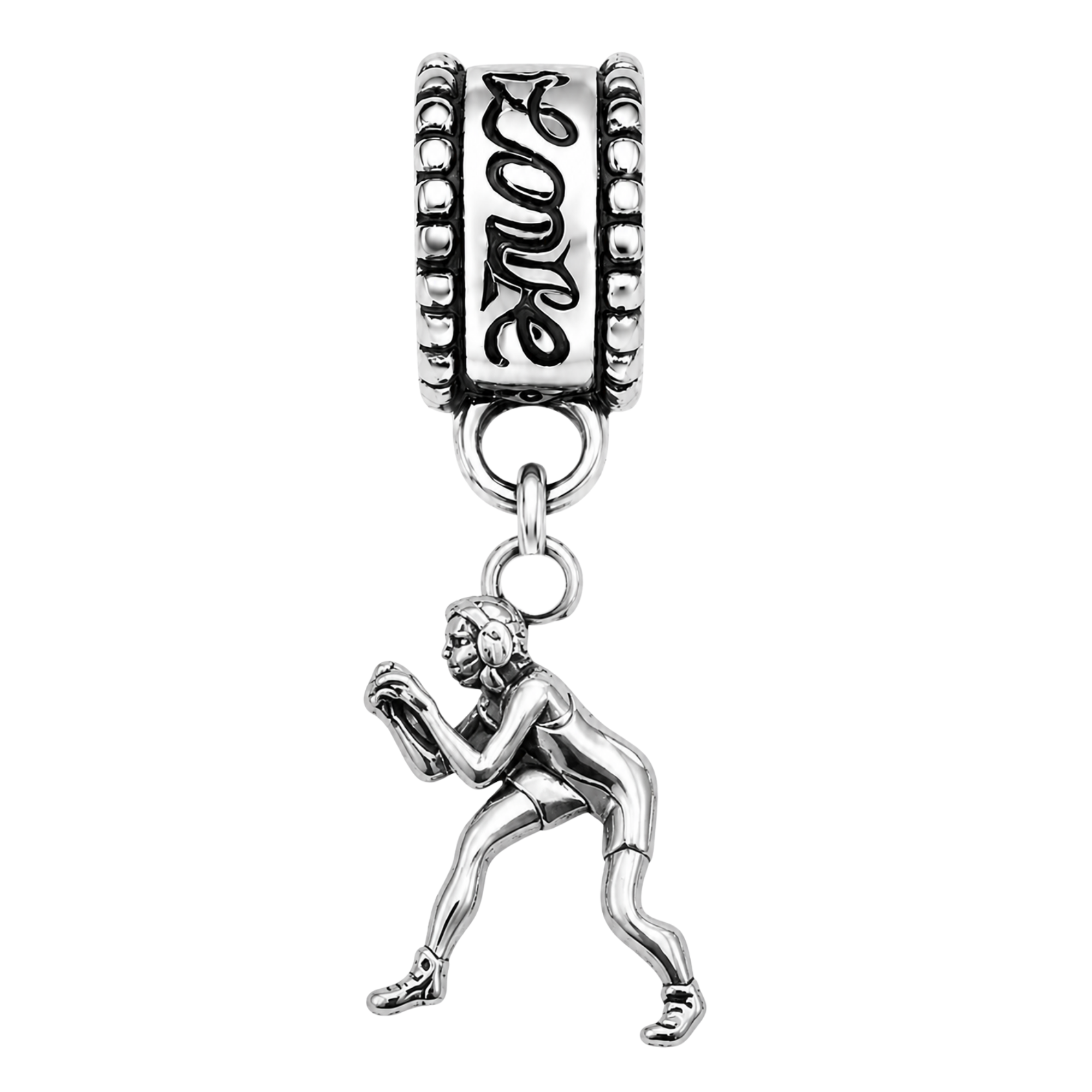 Wrestling Charm Bead - Pick Style