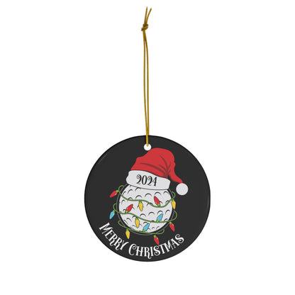 2024 Golf Christmas Ornament