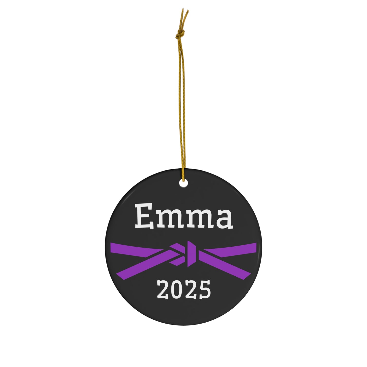 Karate Ornament, 2025 Personalized Karate Christmas Ornament,