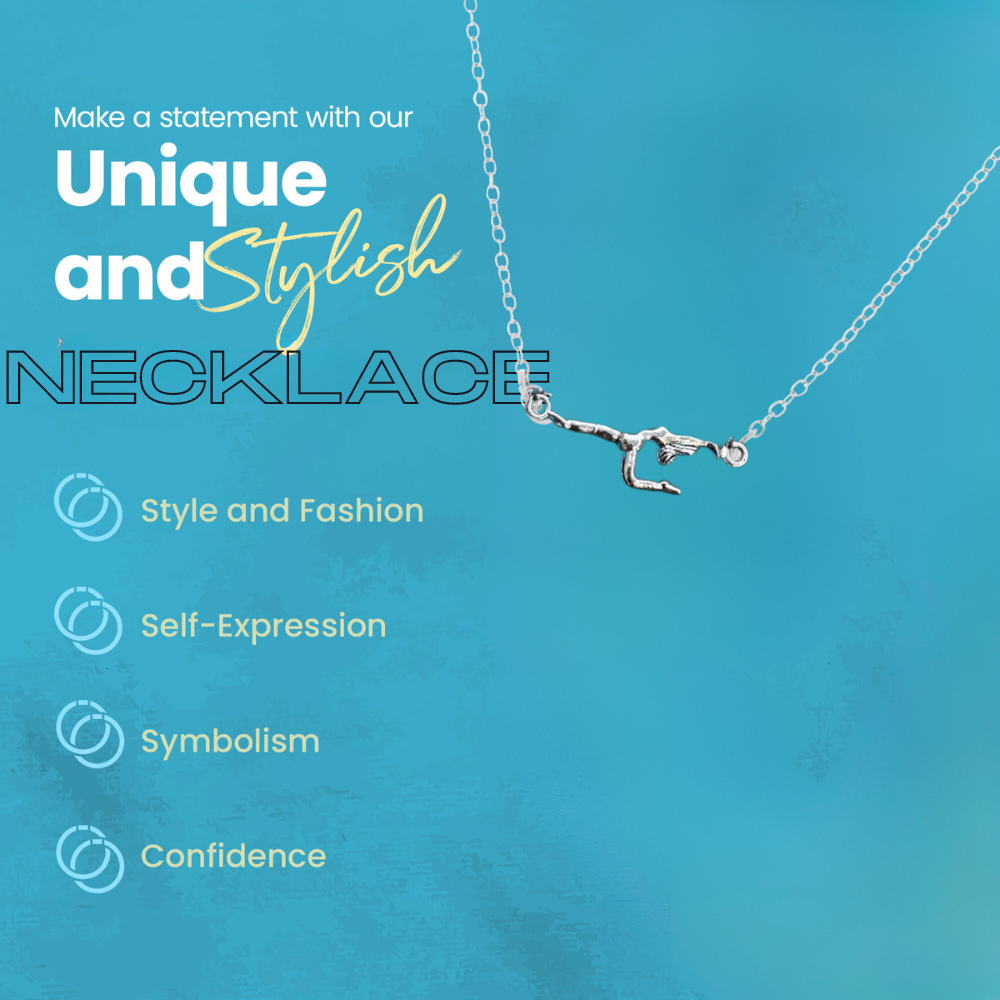 Gymnastics Connector Pendant Necklace