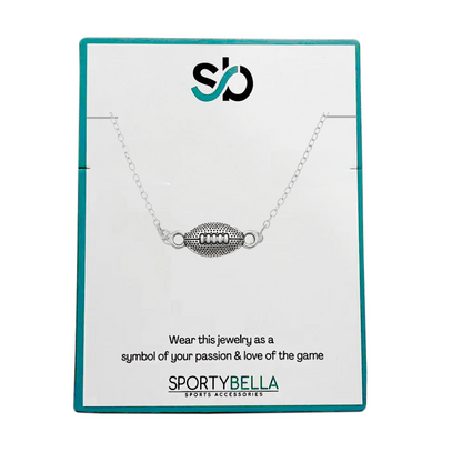 Football Connector Pendant Necklace