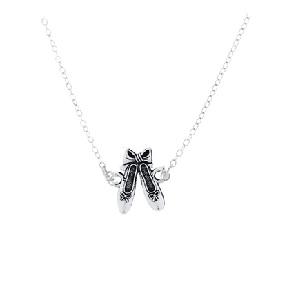 Ballet Dance Connector Pendant Necklace