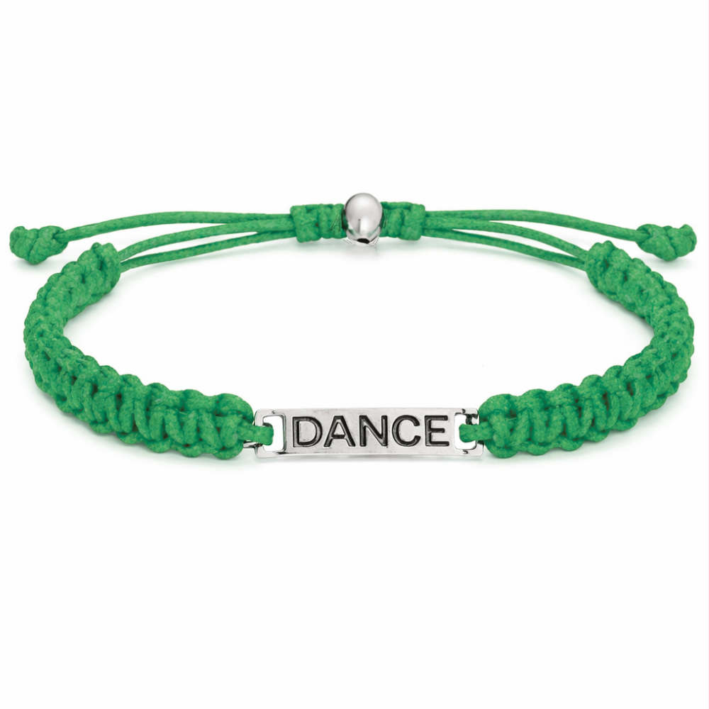 Dance Bar Adjustable Rope Bracelet