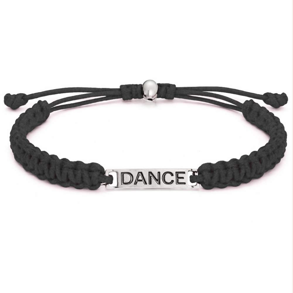 Dance Bar Adjustable Rope Bracelet